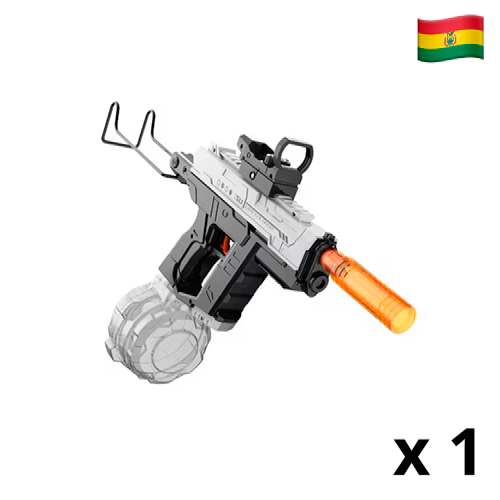 Pistola de agua con luces y sonido UZI 366-1 (UNIDAD)